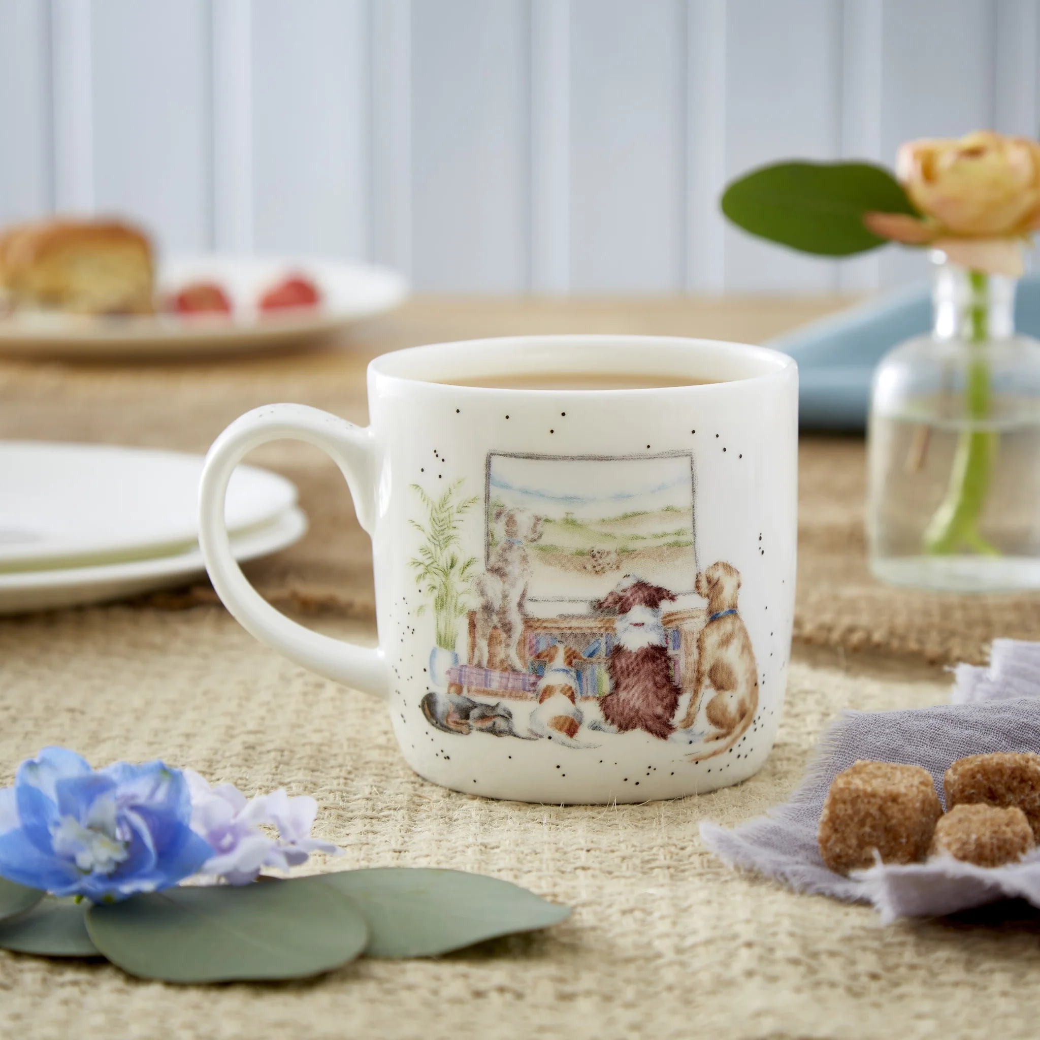 Wrendale Movie Night Mug - Wrendale Movie Night Mug - Image 2