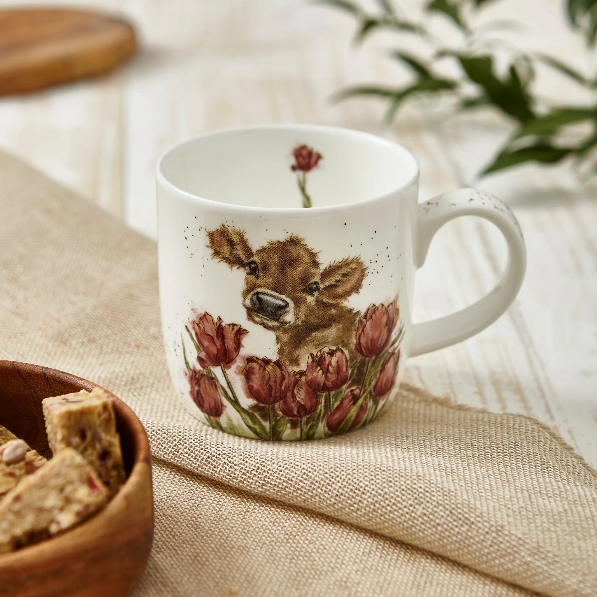 Wrendale Mug Bessie Cow - Wrendale Mug Bessie cow