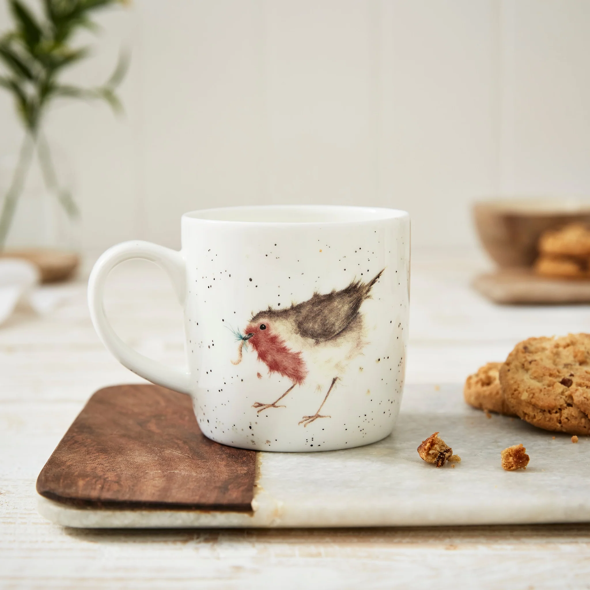 Wrendale Mug Garden Friend Robin
